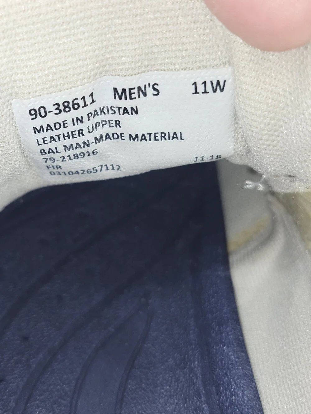 Dockers Men's 11 W Tan Leather Never Wet 3 Eye Boat Shoes